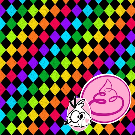 Harlequin Rainbow French Terry