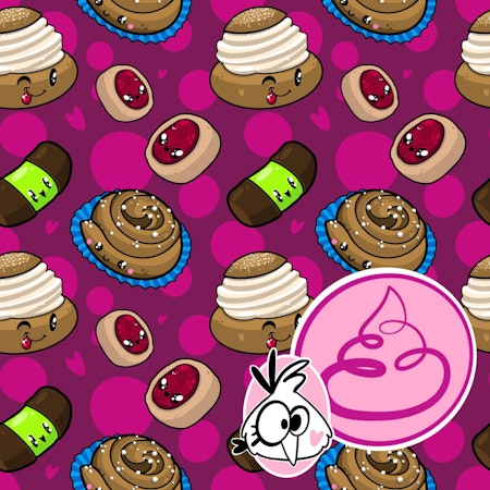 2:a sort Fika Sugar Plum 0,8 m
