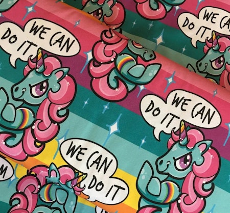 We Can Do It Pastell - Canvas 1,5 m