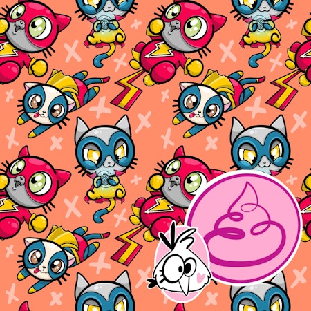 2:a sort SuperCats Just Peachy 0,9 m