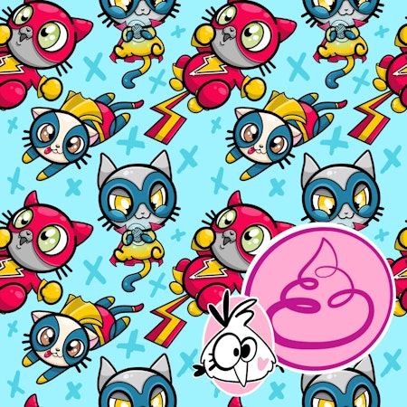 SuperCats Icy Blue