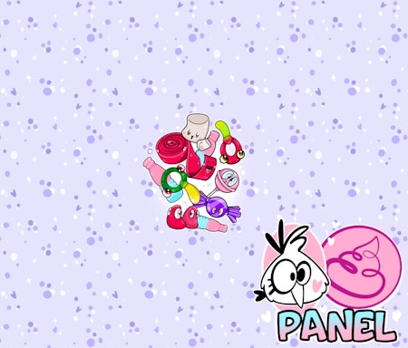 Panel Fizzy Mix Little Lilac