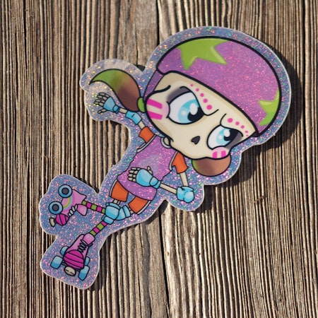 Sticker Roller Girl