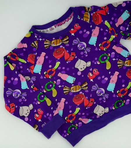 Fizzy Mix Alien Purple French Terry