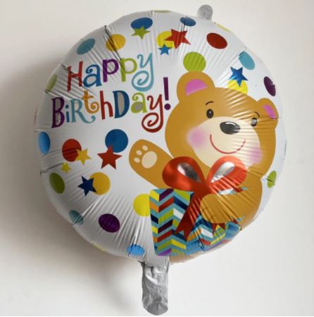 Folieballong Happy Birthday