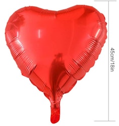 Hjärta Rött 45 cm