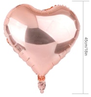 Hjärta Rosé 45 cm