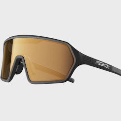 React Solbrille - Rev Ruby/black Small