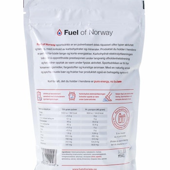 Fuel of Norway - Sportsdrikke 0,5kg Sitron/Lime