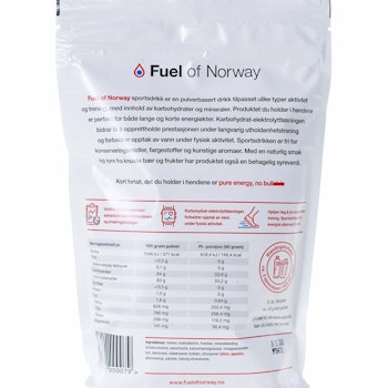 Fuel of Norway - Sportsdrikke 0,5kg Solbær+