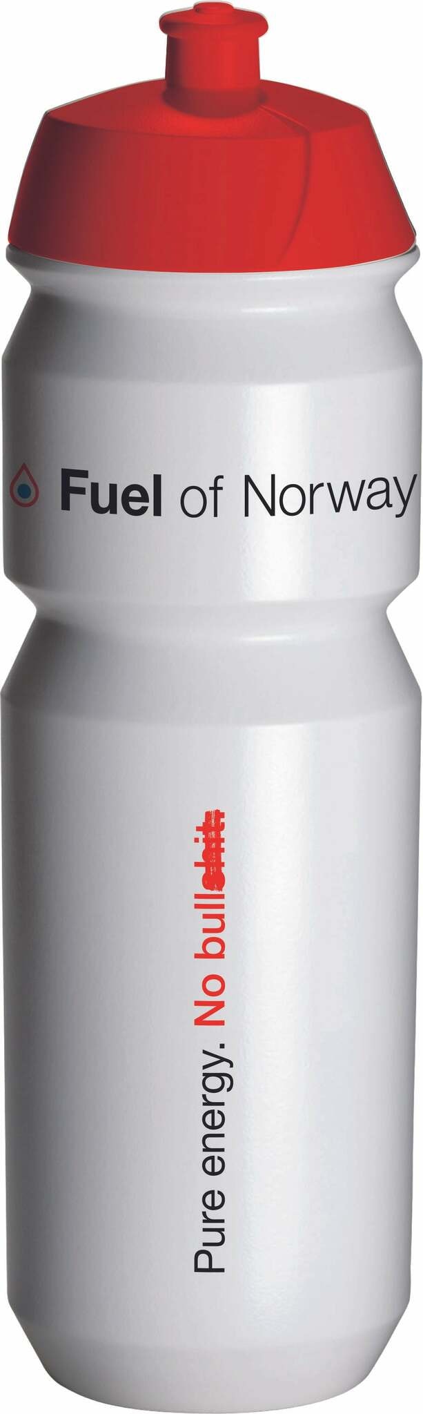 Fuel of Norway - Drikkeflaske 0,7L Rød kork