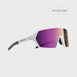 React Solbrille - Rev Nova/white Small