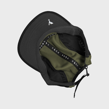 Våga Club Cap - Moss Green/Light Pink