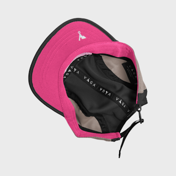 Våga Club Cap - Charcoal/Taupe/Light Pink/Poster Pink