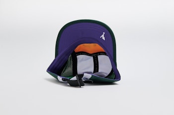 Våga Club Cap - RACING GREEN / LIGHT GREY / SUNSHINE YELLOW / PURPLE