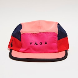 Våga Club Cap - Red / Poster Pink / Peach