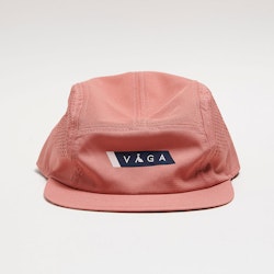 Våga Feather Racing Cap - PEACH / NAVY BLUE