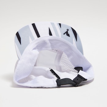 Våga Feather Racing Cap - WHITE / MIST GREY / BLACk