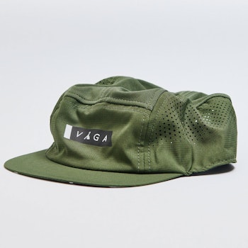 Våga Feather Racing Cap - UTILITY GREEN / BLACK