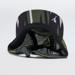 Våga Feather Racing Cap - UTILITY GREEN / BLACK