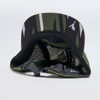 Våga Feather Racing Cap - UTILITY GREEN / BLACK