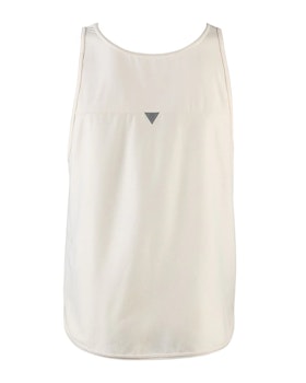 Änggården Men's Singlet Off-White/Burgundy