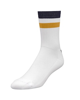 Åsunden Mid Crew Socks Off-White/Ochre