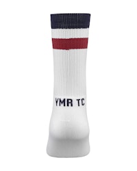 Åsunden Mid Crew Socks Off-White/Burgundy