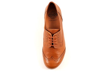 Brako Anatomics Minthy Brogues Cognac. Vegetabilgarvat, 100% kromfritt skinn.