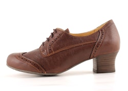 Brako Anatomics Minthy Brogues Brun. Vegetabilgarvat, 100% kromfritt skinn.