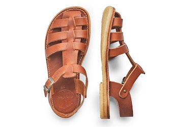 Duckfeet Ringkøbing 1450 Ljusbrun. "Fisherman" sandaler i vegetabilgarvat, 100% kromfritt läder. UNISEX