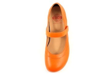 Brako Anatomics Bem 21565 Naranja. Vegetabilgarvat, 100% kromfritt skinn.