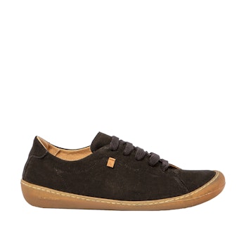 El Naturalista Pawikan 5770 Nobuck Lavado Black. UNISEX