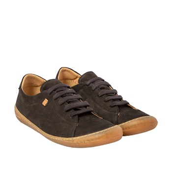 El Naturalista Pawikan 5770 Nobuck Lavado Black. UNISEX