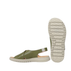 Ten Points Gunilla 60575 Khaki. Vegetabilgarvat, 100% kromfritt skinn.