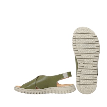 Ten Points Gunilla 60575 Khaki. Vegetabilgarvat, 100% kromfritt skinn.