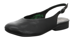 Think! Shoes Guad2 731 Svart. Slingback skor i vegetabilgarvat, 100% kromfritt skinn