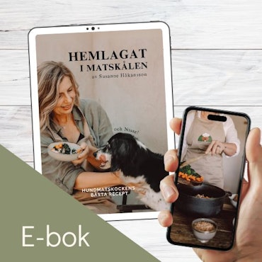 E-bok Hemlagat i matskålen, Hundmatskockens bästa recept