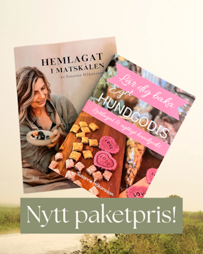 PAKETPRIS, Hemlagat i matskålen & Baka eget hundgodis