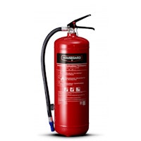 Housegard 6 kg pulversläckare, 55A, röd, PE6TEA