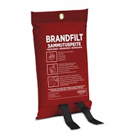 Housegard brandfilt, 120x120 cm, röd