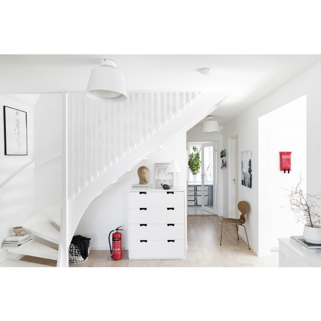 Housegard brandfilt med silikonbeläggning, 120x180 cm, röd