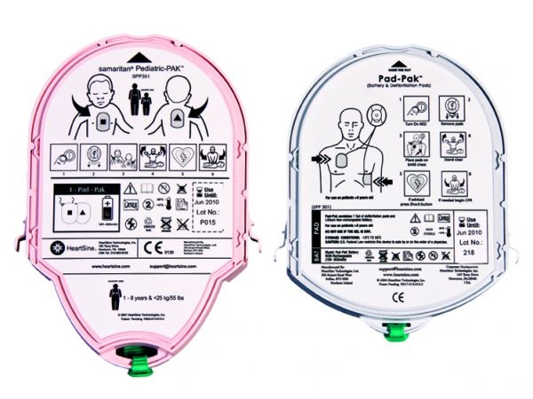 Batteri/Elektroder - Samaritan PAD 300P, 350P, 360P, 500P batteri/elektroder barn