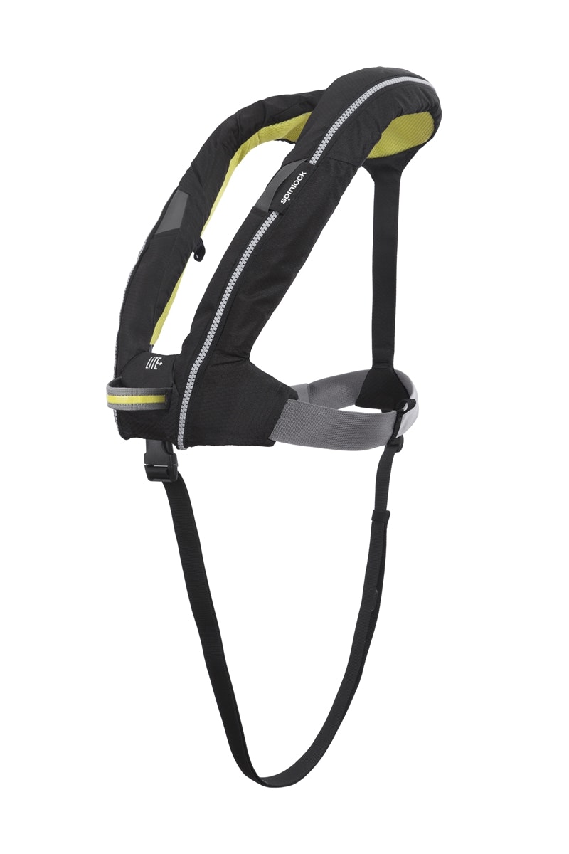 Spinlock Deckvest Lite+ SvartYacht Edition inkl Lume-on