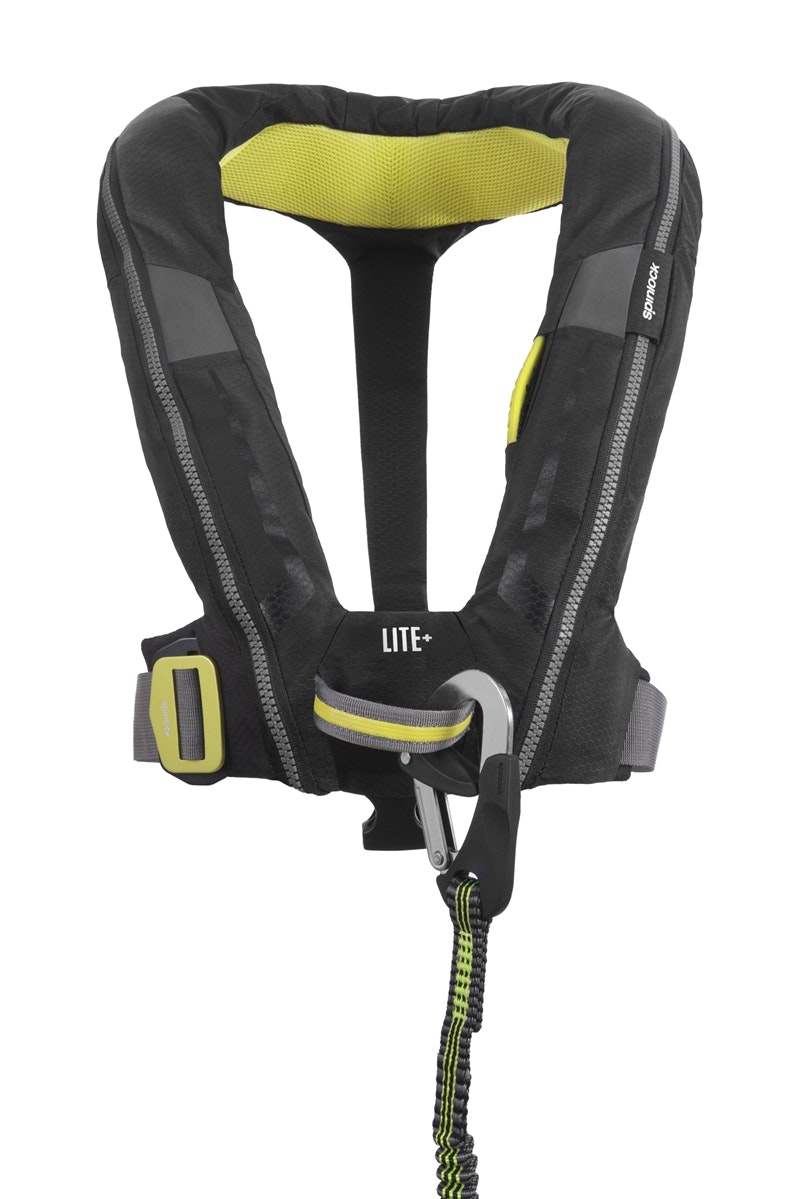 Spinlock Deckvest Lite+ SvartYacht Edition inkl Lume-on