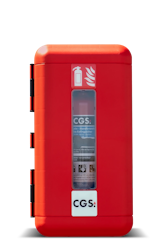 CGS brandsläckarskåp för 6 kg släckare, EC6SW