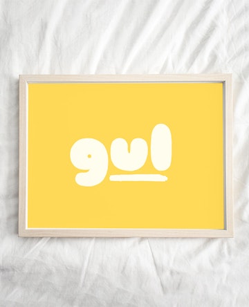 Färgfest - gul