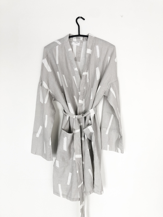 Kimono Strössel Grå