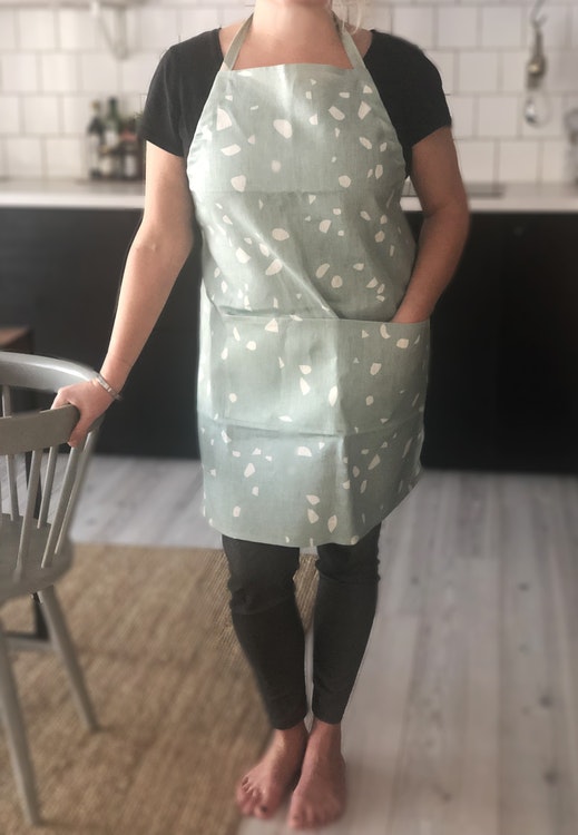 Terrazzo apron