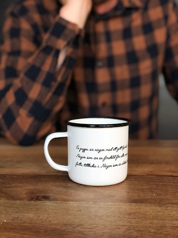 Dad enamel mug